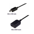 Android MICRO USB mâle à MICRO USB femelle 5-core Extension câble