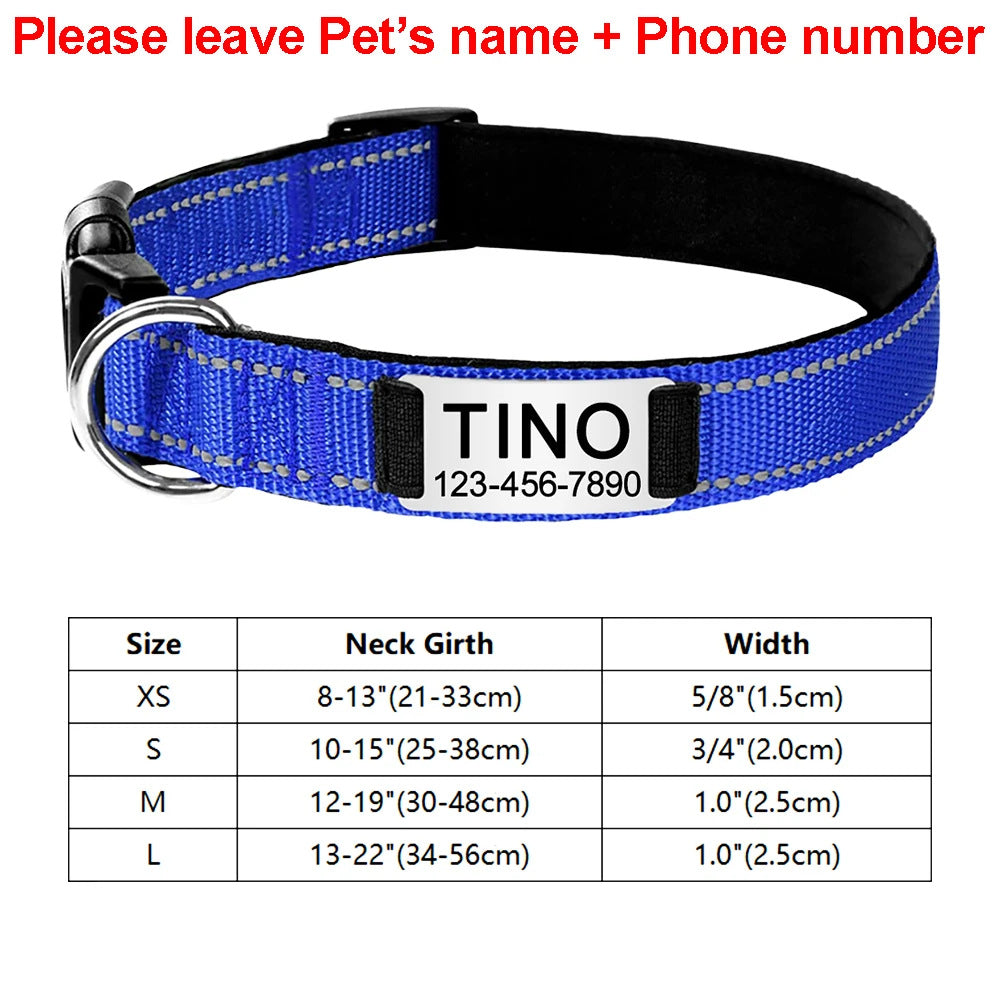 Accessoires de collier pour chien sculpté réglable
