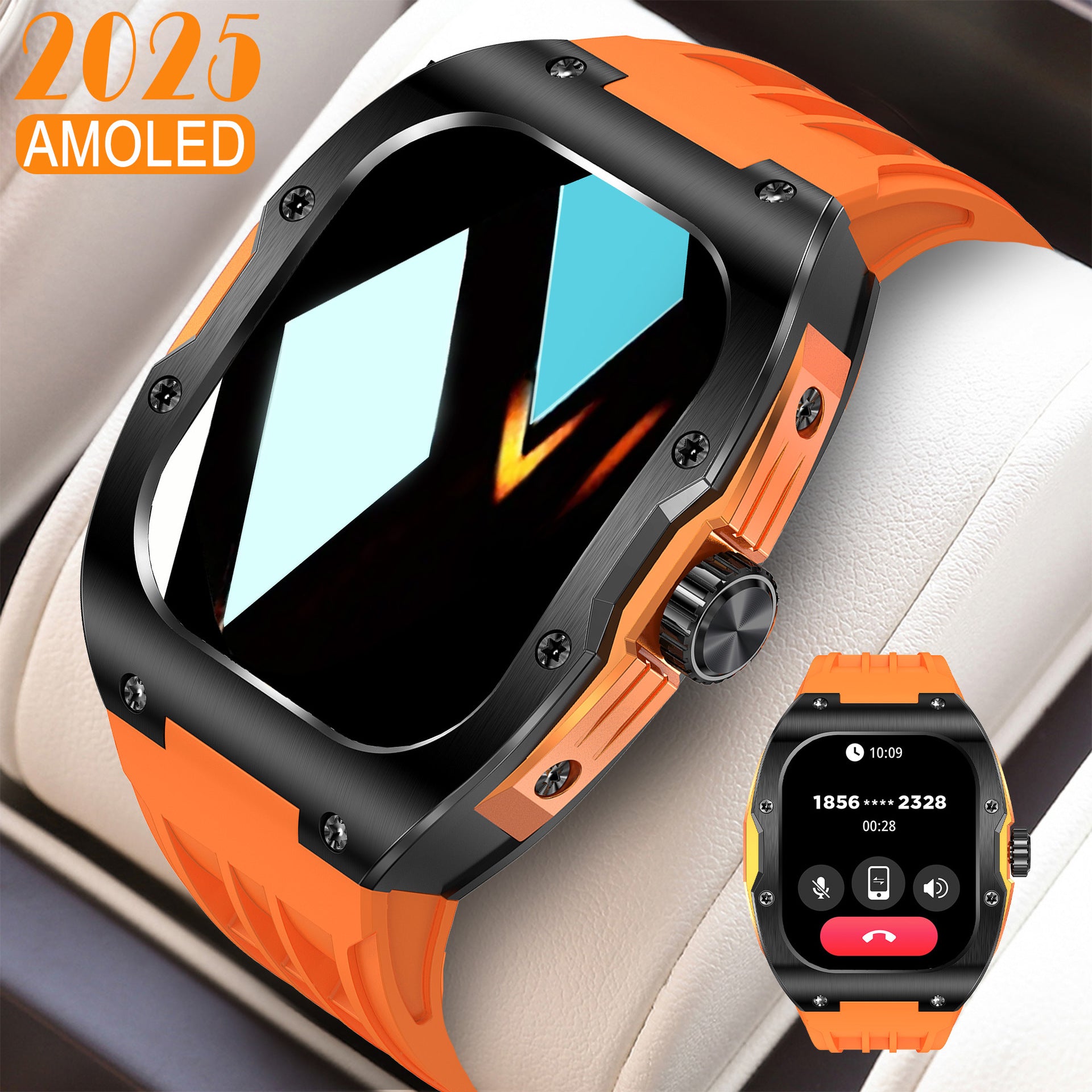 Smart Watch bracelet de sport de fitness appel HD Bluetooth