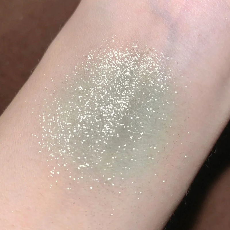 Tri-couleur vert Eyeshadow Matte Pearly et fin Shimmer