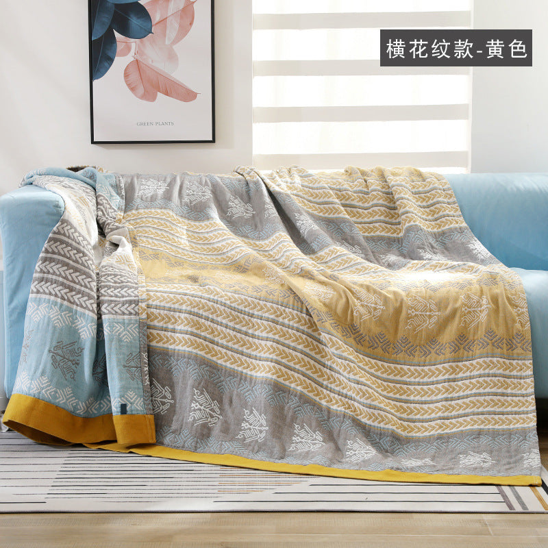 Pure Cotton Gauze Single/Double Summer Cooling Blanket