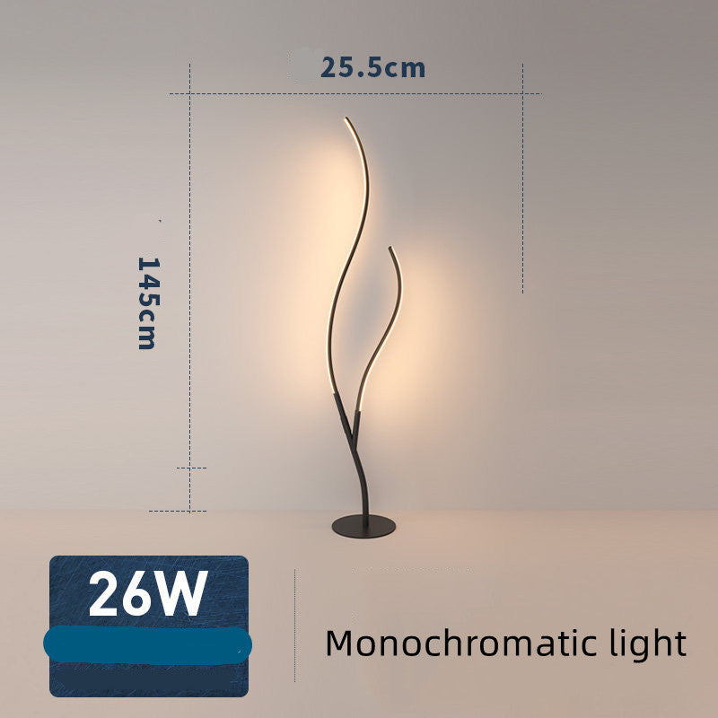 Fashion Twig Artistic Line Lampe de sol