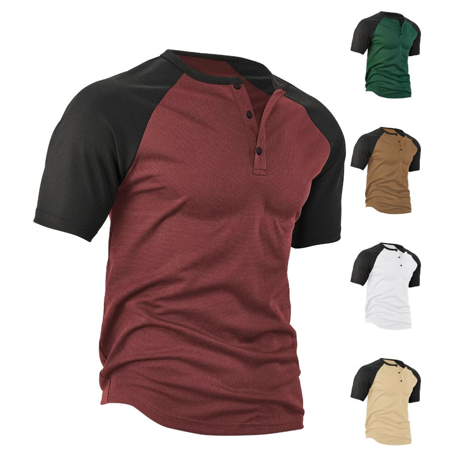 Polo casual de printemps et d'été pour hommes