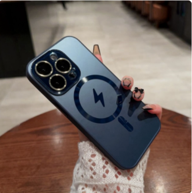 Cas de téléphone magnétique Matte AG
