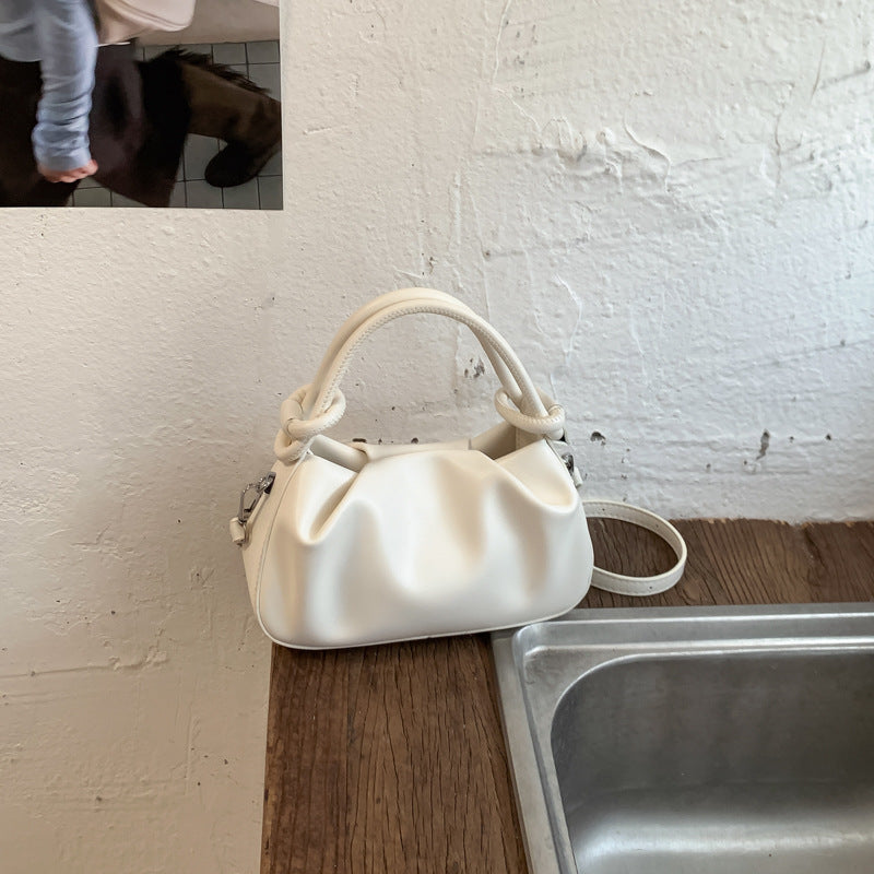 Sac à bandoulière plissé minimaliste Niche