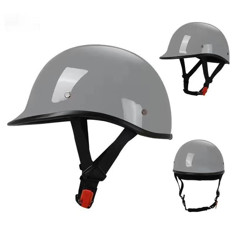 Demi casque rétro pour motos et scooters électriques