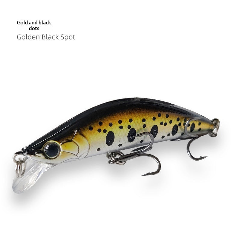 Twitching Sinking Micro Lure avec un seul crochet adapté à toutes les couches d'eau