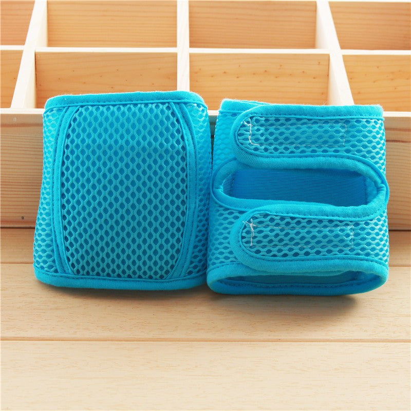 Été mince bébé enfant Crawling Knee Pads