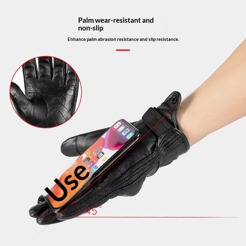 Gants thermiques de moto d'extérieur