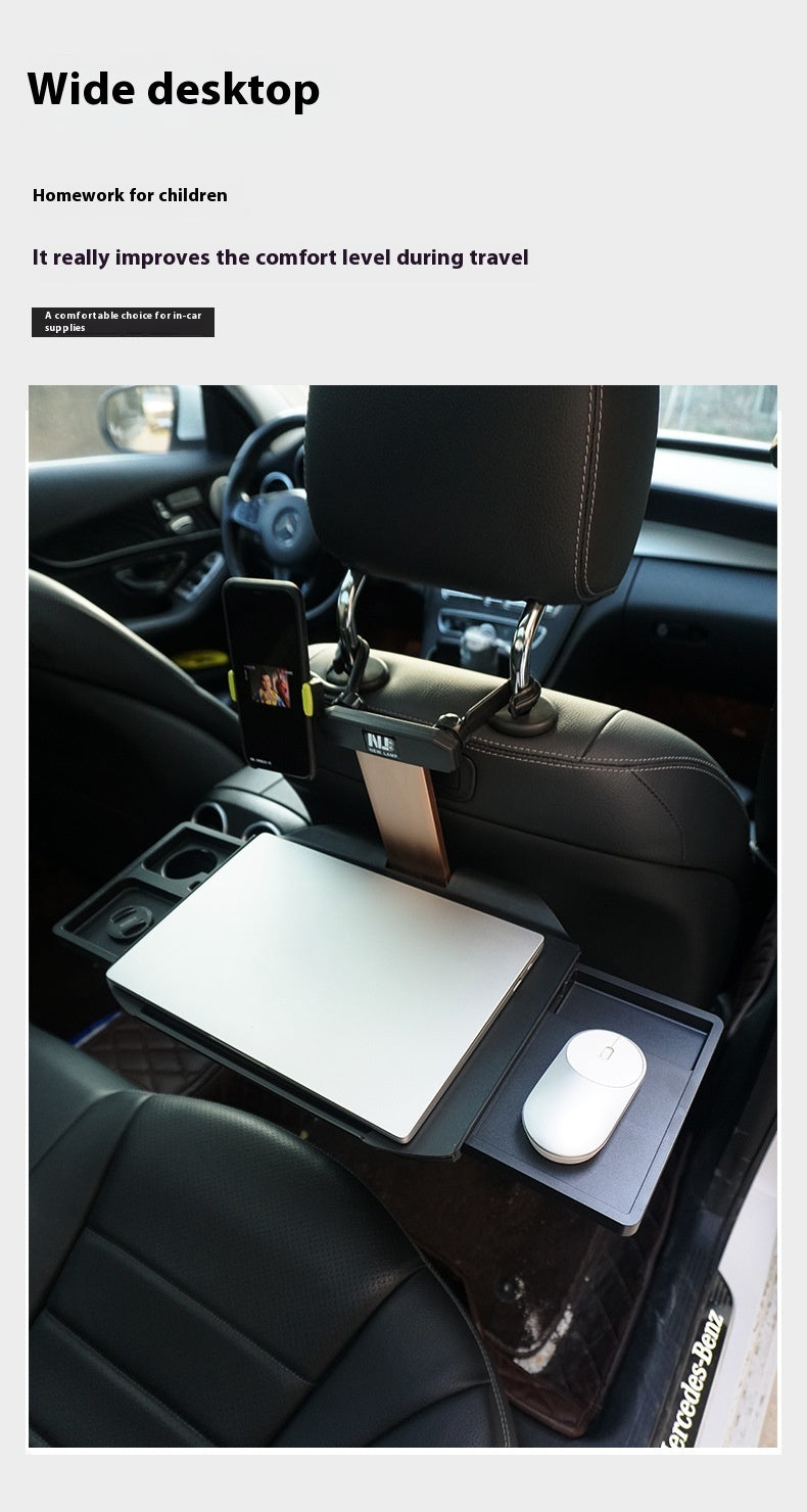Table de salle à manger de voiture Siège arrière pliant Table de table pour ordinateur portable