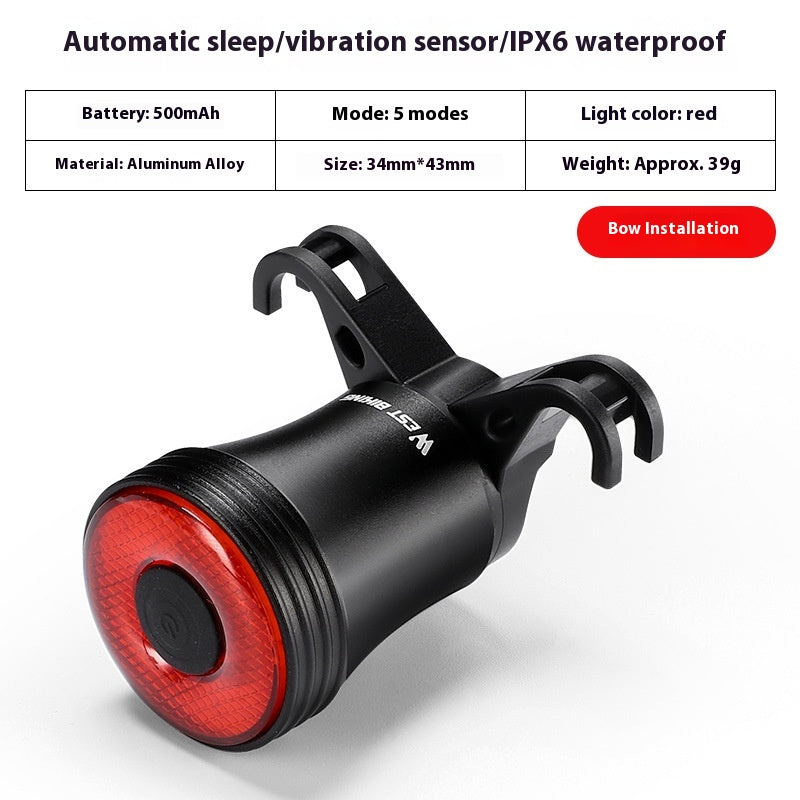 Personnalité Auto-rechargeable Véhicule Smart Taillight