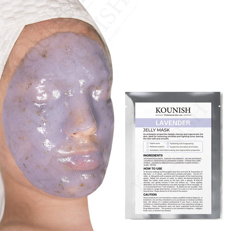 Poudre de masque de gelée hydrogel hydratant