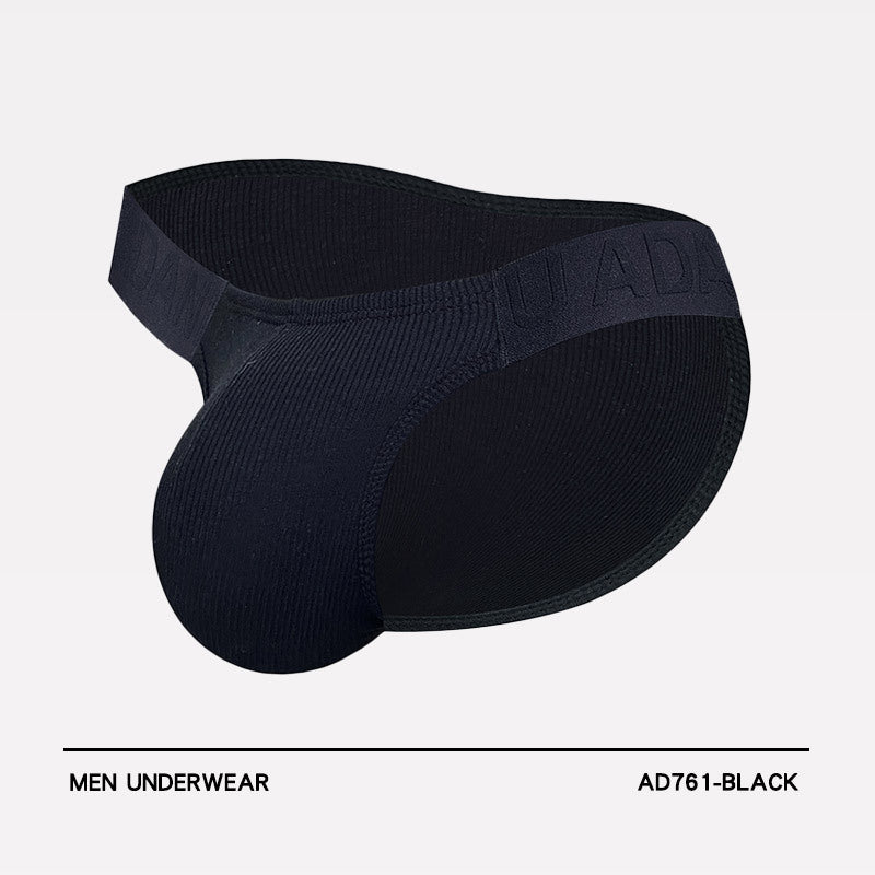 Slips de sport en couleur solide, de taille basse et de haute coupe
