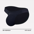 Slips de sport en couleur solide, de taille basse et de haute coupe