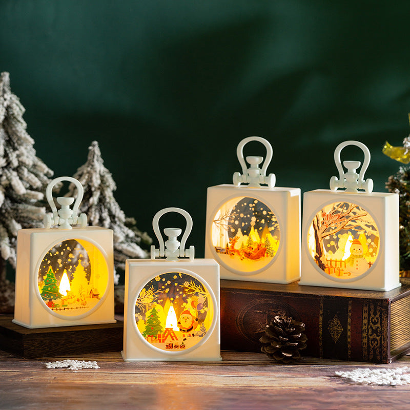 Décorations de Noël Boîte Cadeau Portable pour Enfants Creative