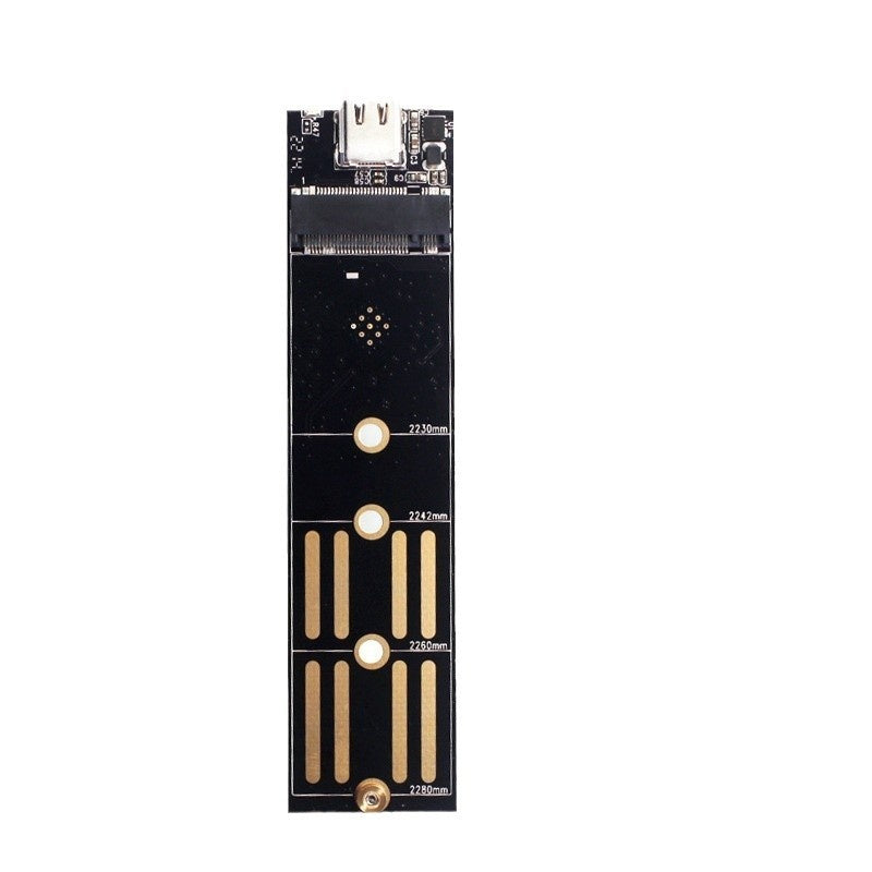 M2 NVMe vers USB 31 Type C Externe NGFFPCIe Dual Protocol Adaptateur de disque à l'état solide Pour Mot