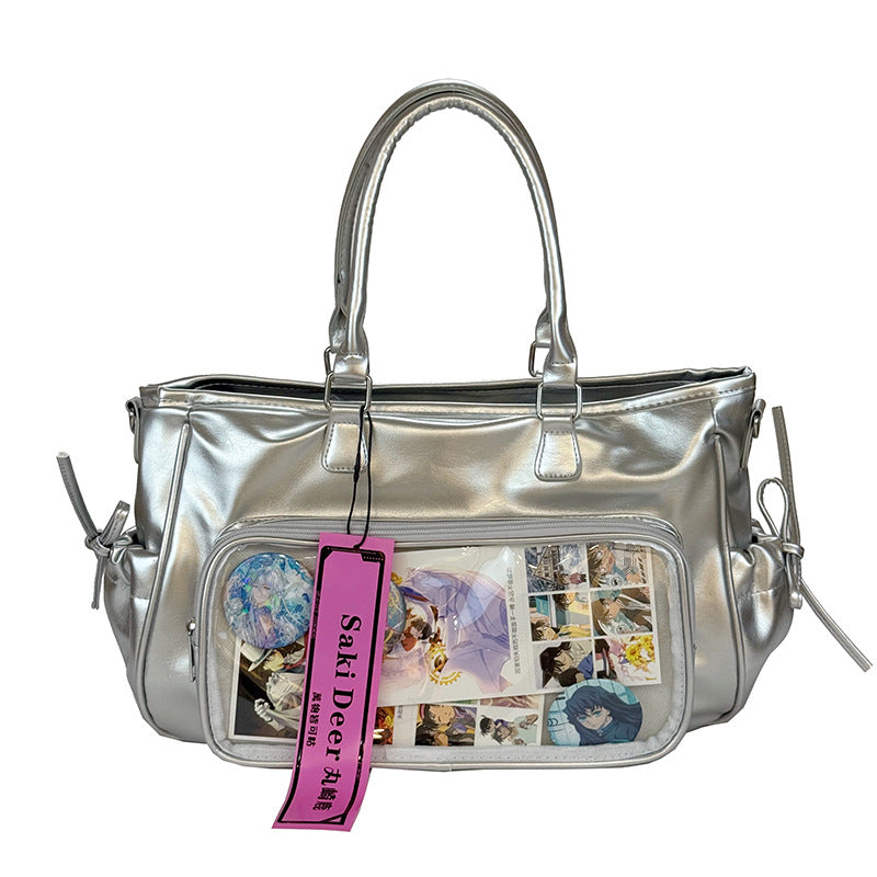 Sac transversal à épaule unique de grande capacité polyvalent