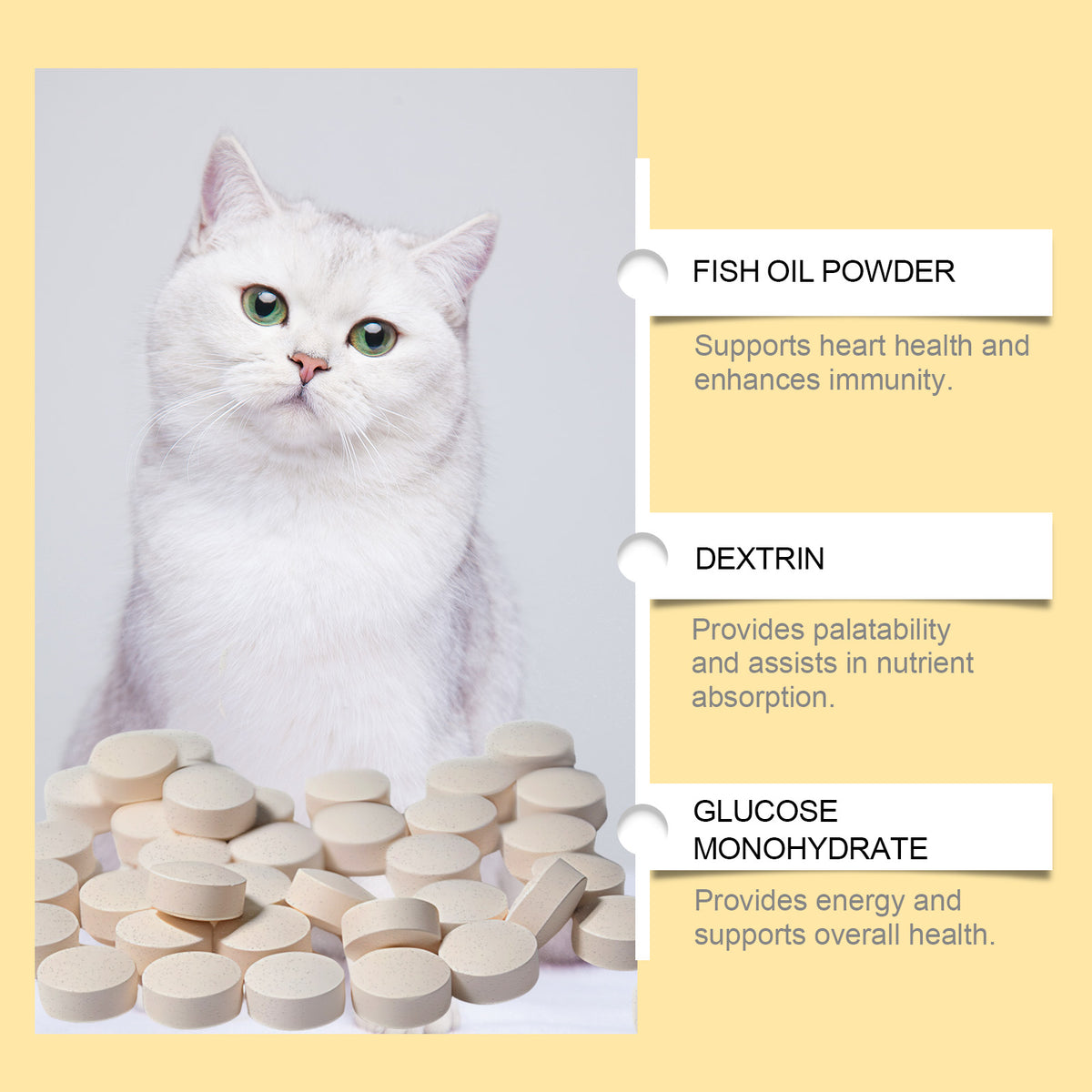 Cat 3 Fish Oil Tablets