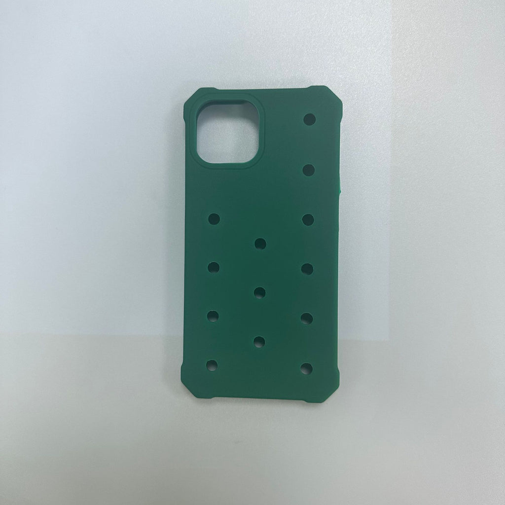 Couverture de protection du boîtier du téléphone du trou de silicone Trois dimensions