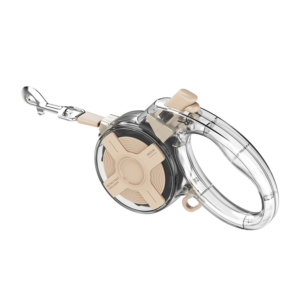 Corde de maintien automatique des mains de chien rétractable