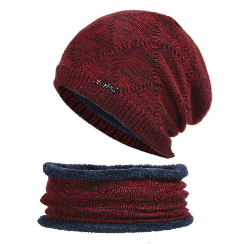 Chapeau deux-pièces Woolen avec protection de la tête et de l'oreille