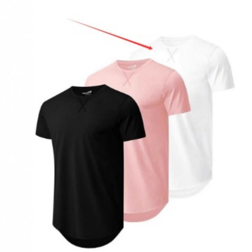 T-shirt d'été manches longues manches longues en coton Top