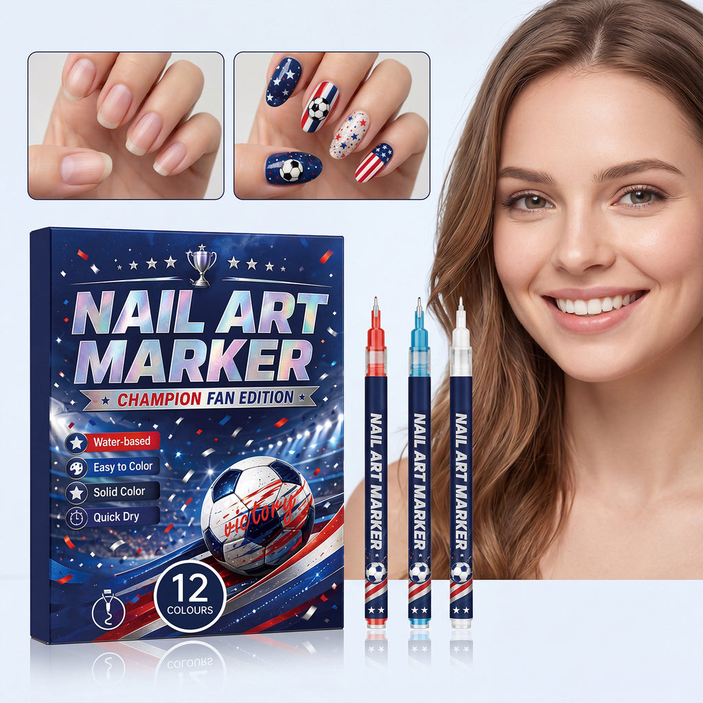 Coupe du monde de stylo Art de ongles