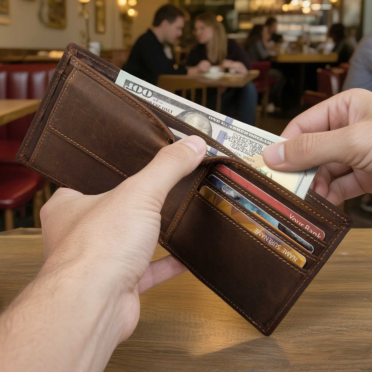 Paquet simple de cartes courtes de première couche pour hommes