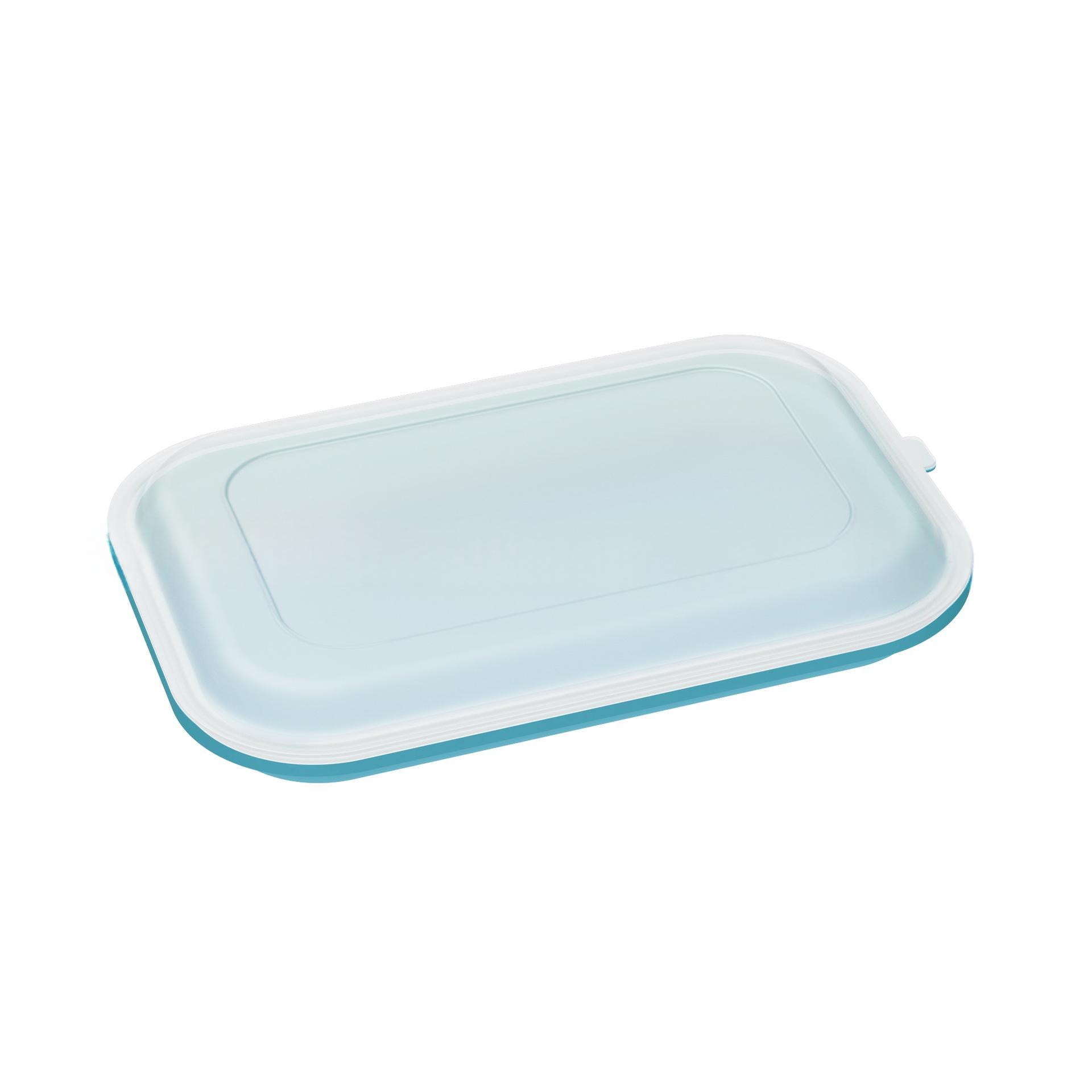 Boîte à déjeuner en silicone avec couvercle pour fromage et saucisson