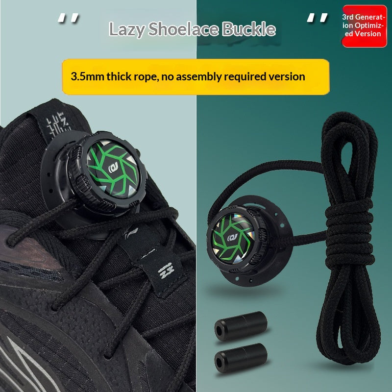 Rotation sans installation de chaussures pour les gens paresseux
