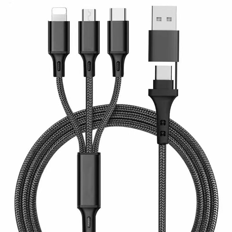 PD 2-en-3 Câble de recharge rapide pour téléphones