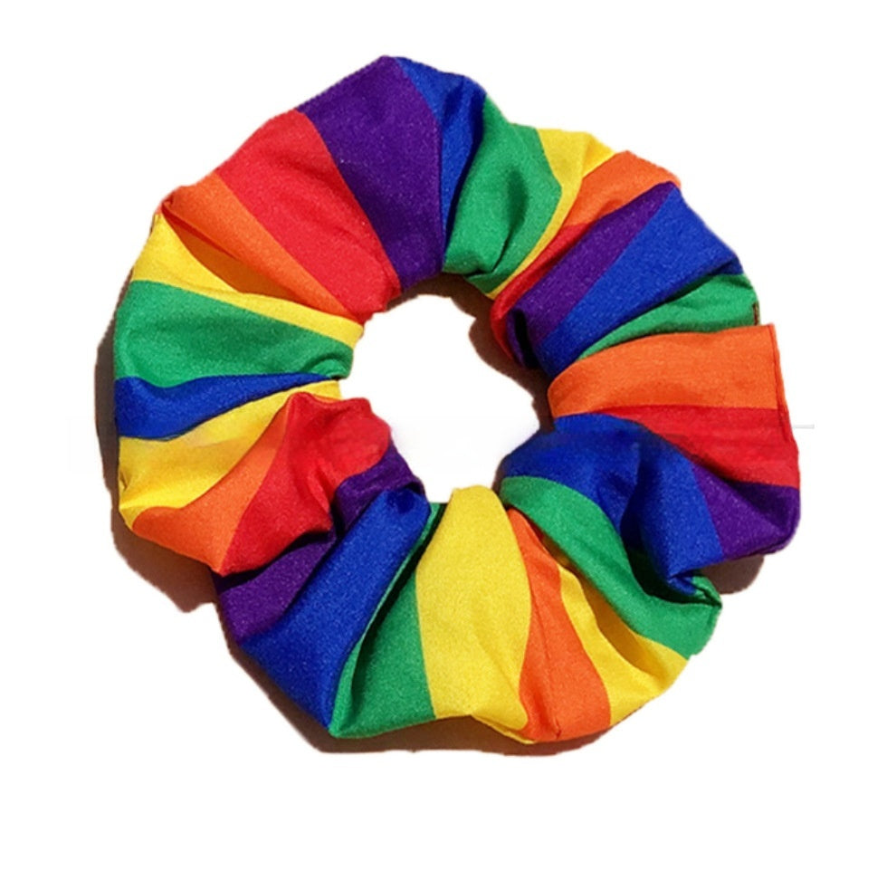 Polyester Rainbow Bar Serviette carrée Hiphop de plein air Vent Grand Intestine Polyester Coton Ha