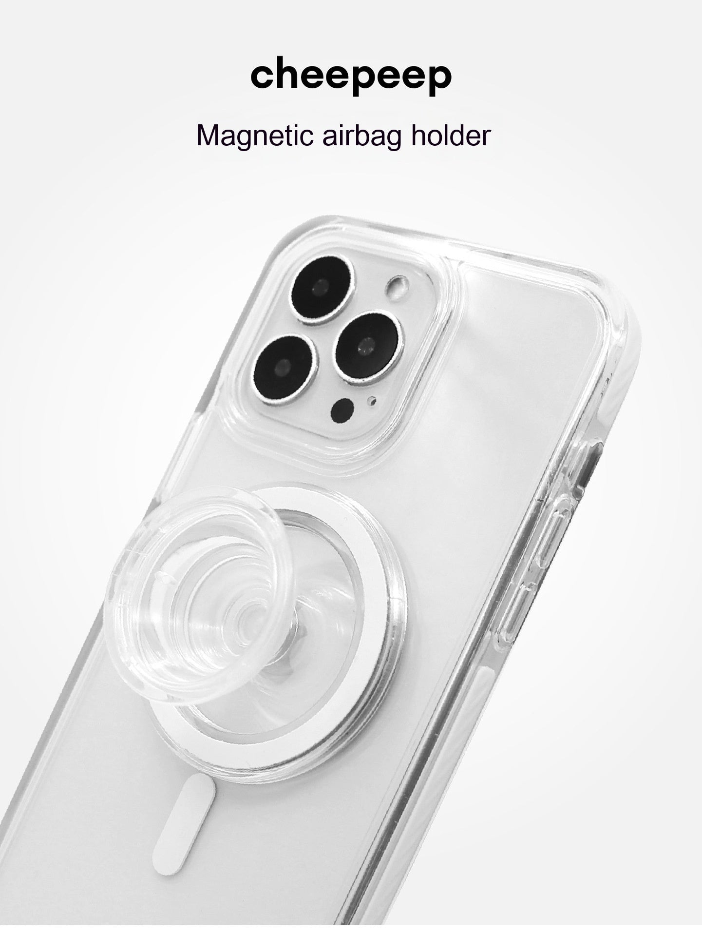 Aspiration magnétique Airbag Bracket Super transparent Support universel