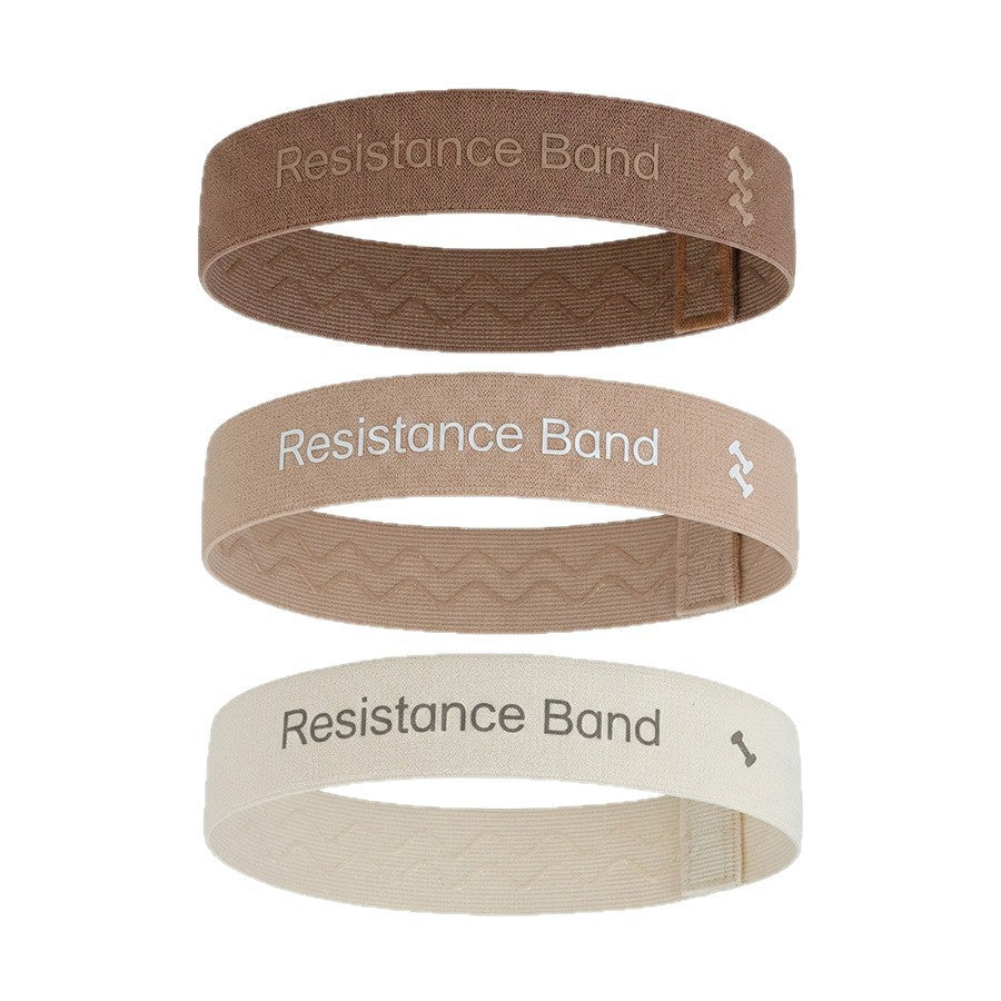 Bande de résistance à la boucle élastique pour femmes de yoga tricoté