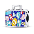 World Travel Series Collier pendentif bricolage et accessoires bracelet