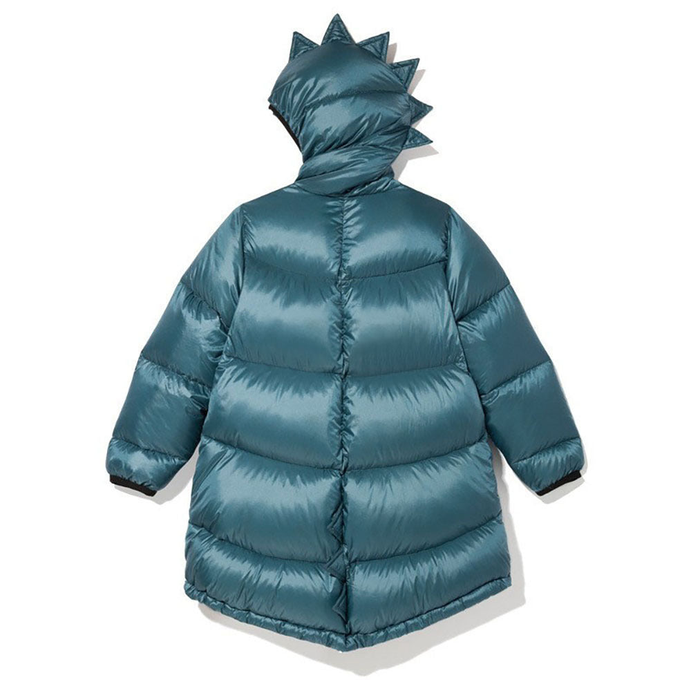 Veste à capuche pour enfants Solid Color Down