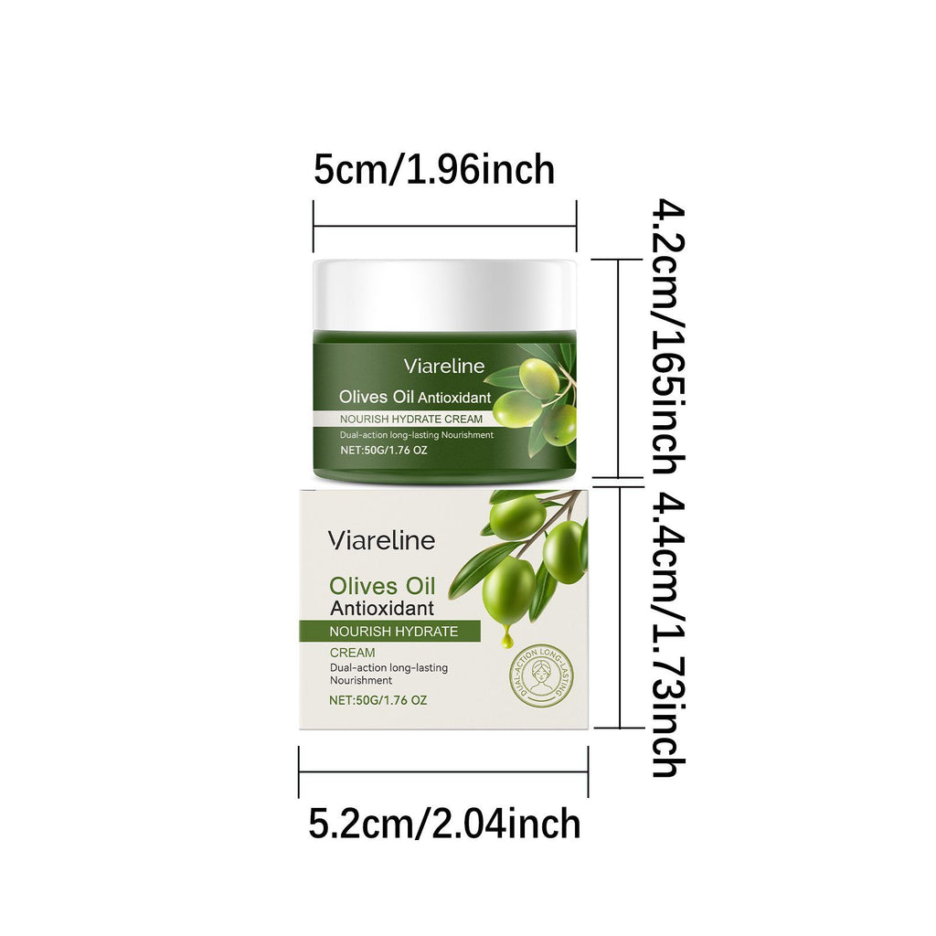 VIARELINE huile d'olive visage crème hydratante
