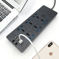 6-position Power Strip Amazon 13A Socket standard britannique et américain avec commutateur