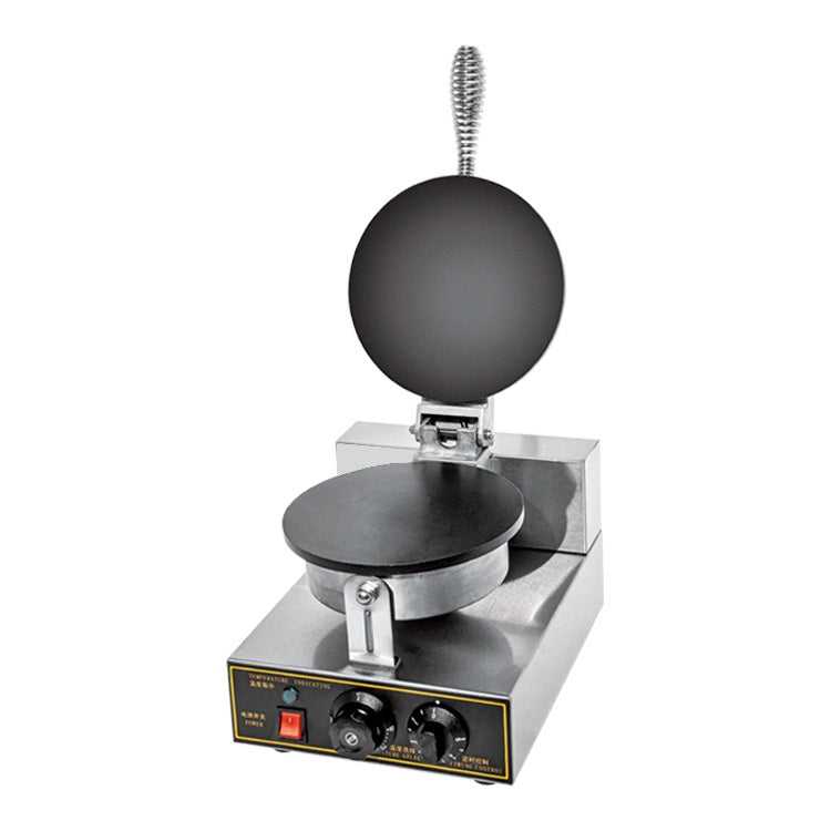 Single-head round electric flat commercial egg roll machine
