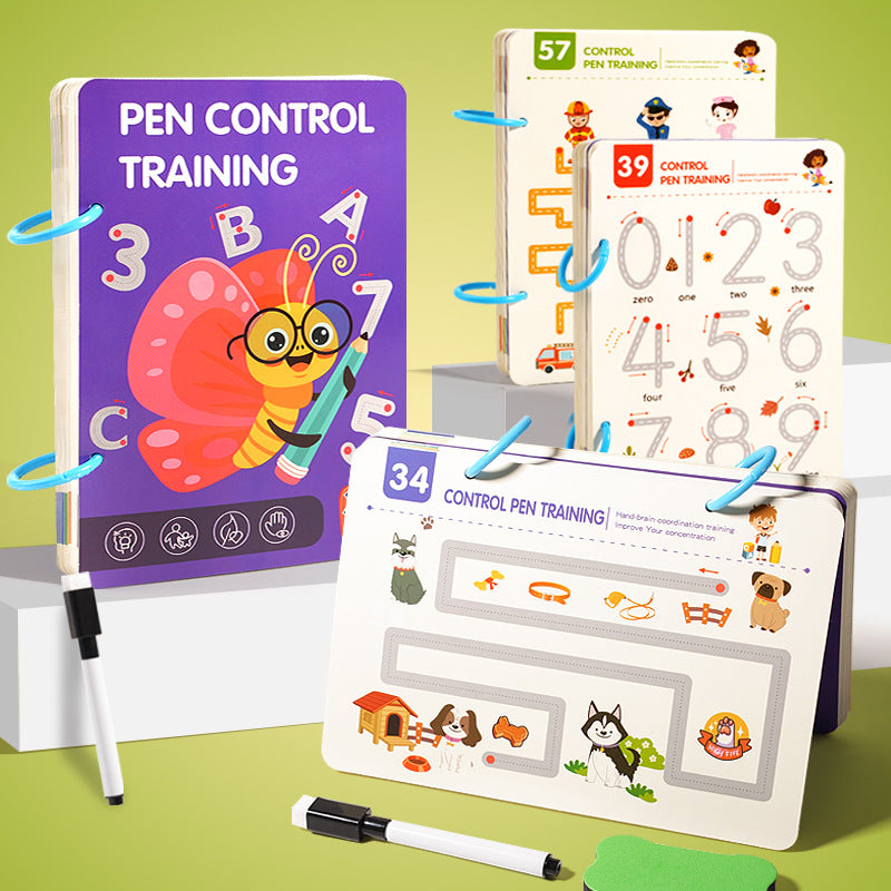 Ensemble de jouets pour la ligne de dessin de la maternelle