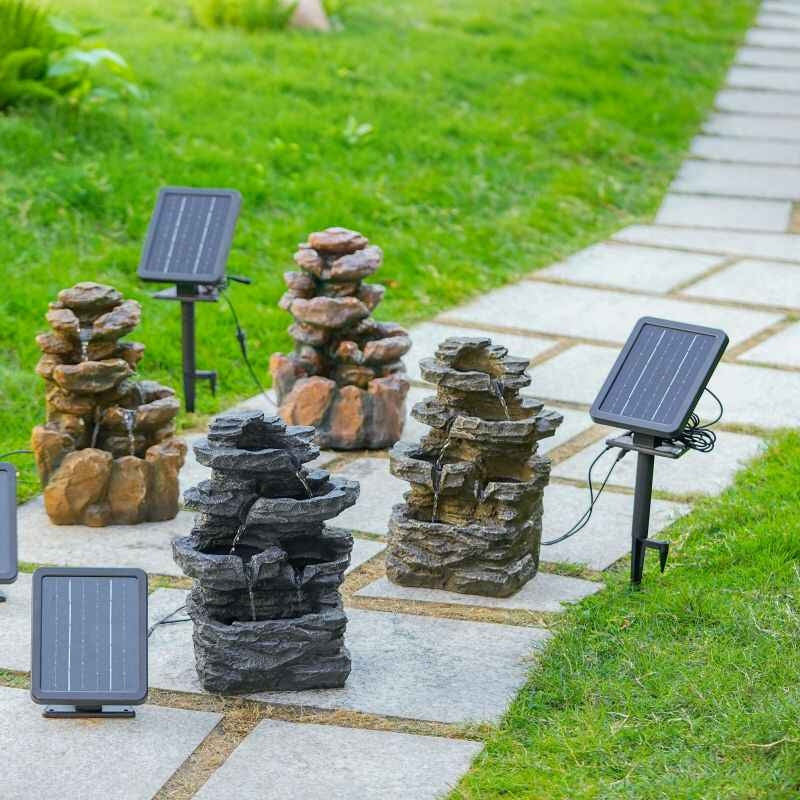 Réservoir de poisson solaire écologique Rockery