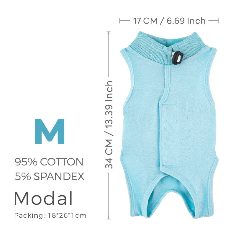 Cat Recovery Suit Cat Onesie pour les chats après chirurgie pour les blessures abdominales Cat Onesie pour Ca