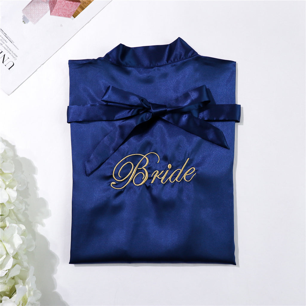 Pyjama de mariée Simulation Soie Chemise