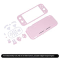 Game Shell Modification Accessoires bricolage transparent boîtier de montre avec Buckle Film