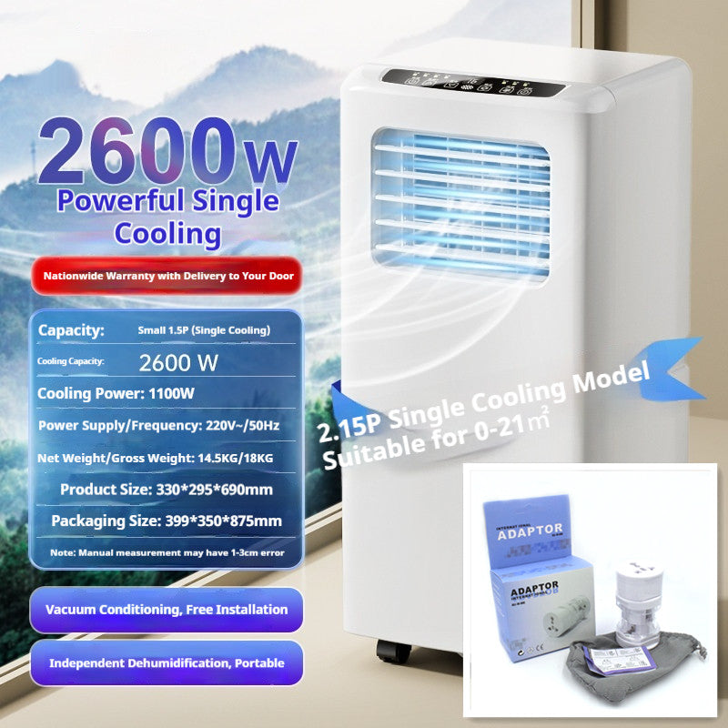 Mini-climatiseur portable double-mode pour la location à domicile