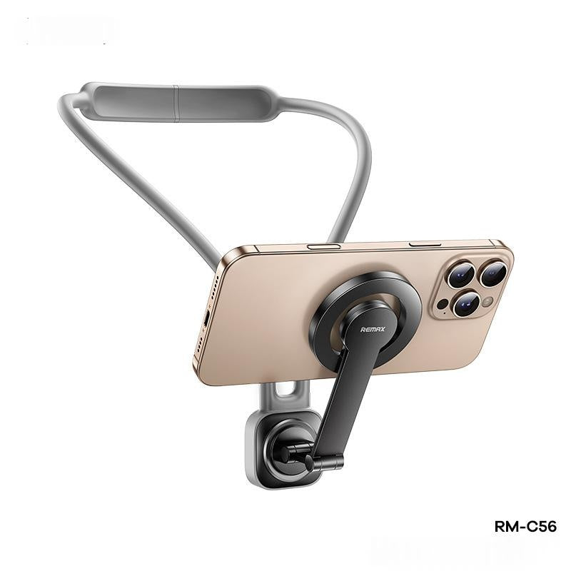 Porte-téléphone magnétique monté sur le cou