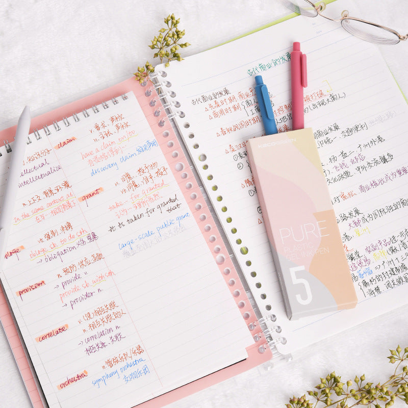Pen couleur stylo couleur stylo spécial pour prendre des notes presse multi-couleurs