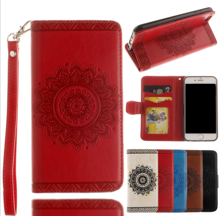 Compatible avec Mandala Flower Leather