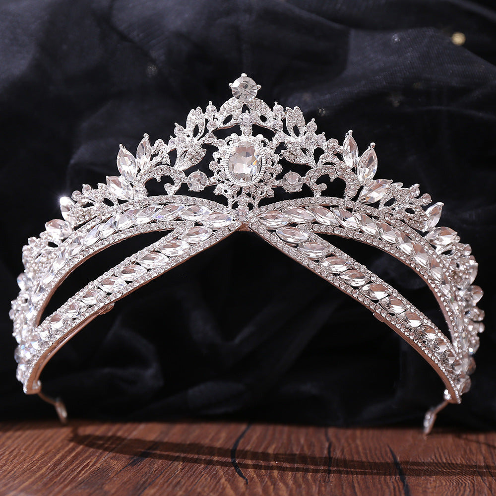 Mariage Crown Headdress Bridal Strass Style de mariage Crown Accessoires