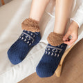 Chaussettes Cozy Fleece Bootie Chaussettes antidérapantes pour femmes et hommes
